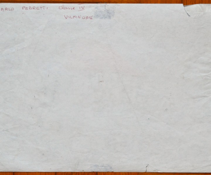 Disegno di Giancarlo Pedretti_Retro