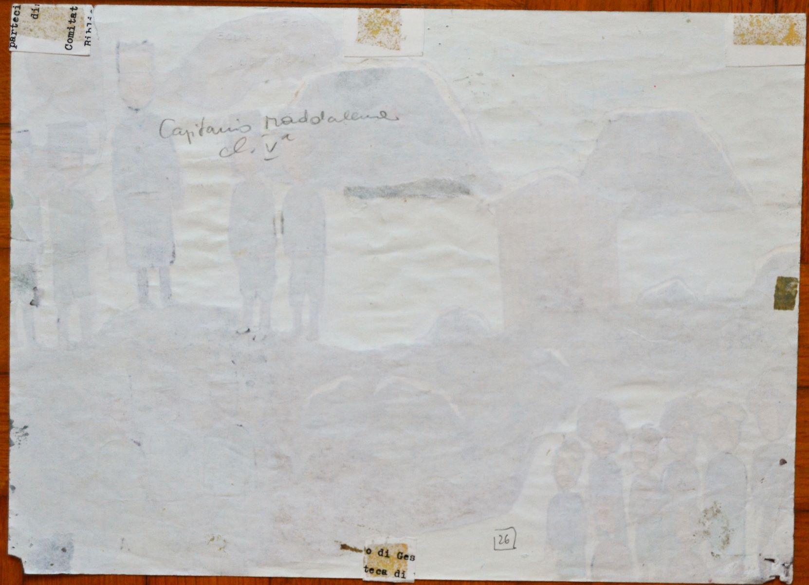 Disegno di Maddalena Capitanio_Retro