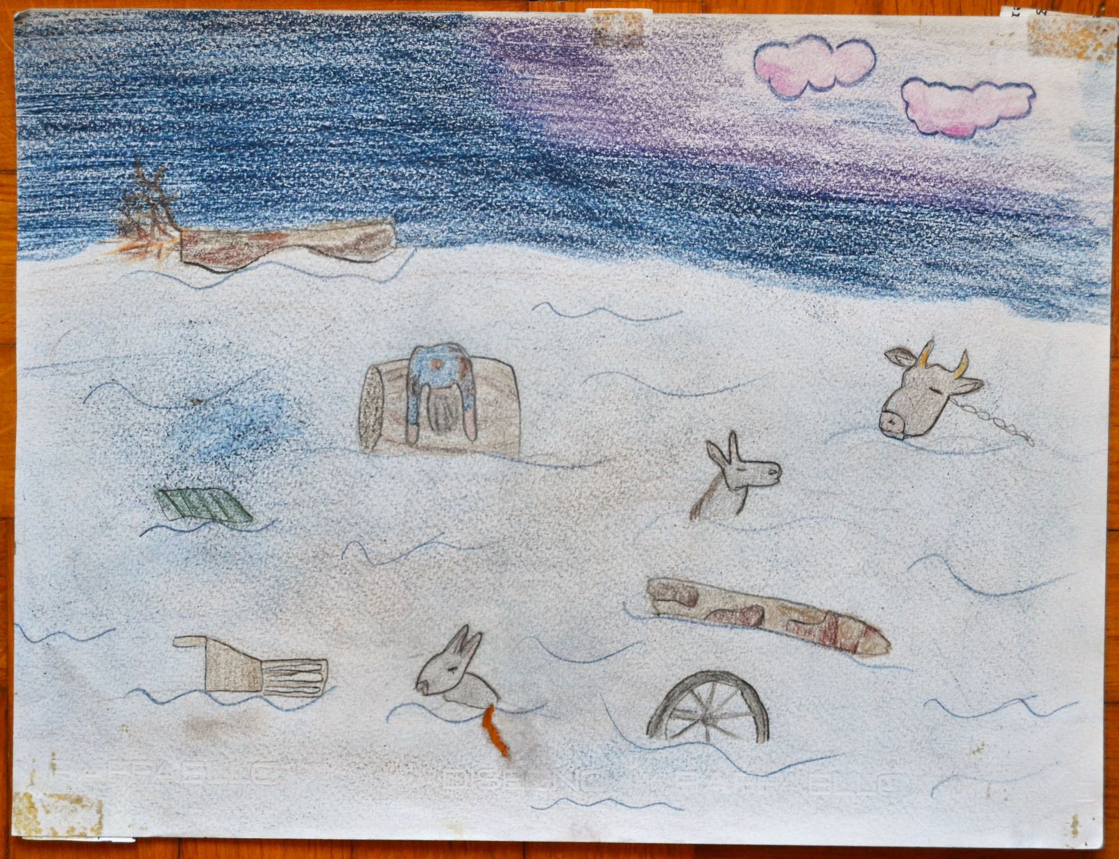 Disegno di Marina Mora_Fronte