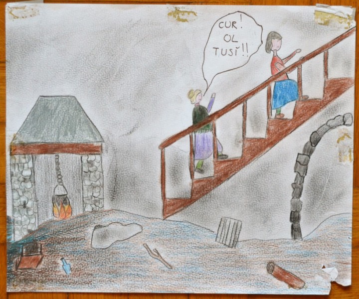 Disegno di Donatella Carizzoni_Fronte