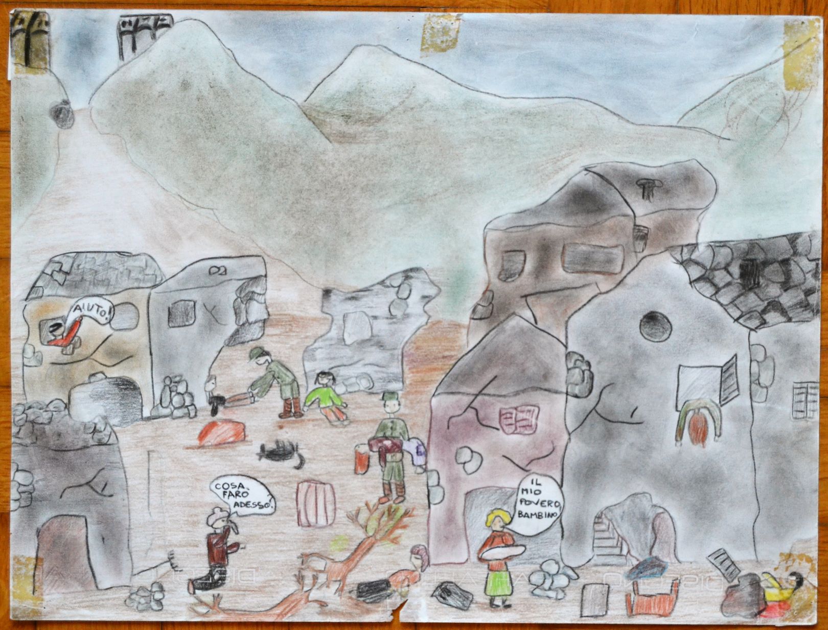 Disegno di Cristina Clementi_Fronte