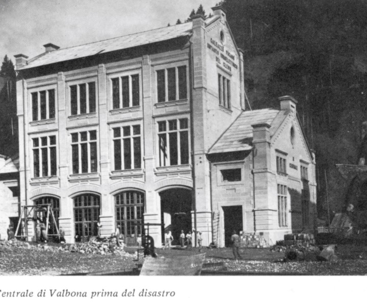 Centrale di Valbona prima del disastro