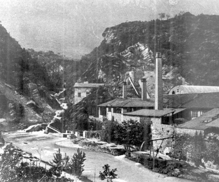 Ferriere di Voltri a Darfo prima del disastro